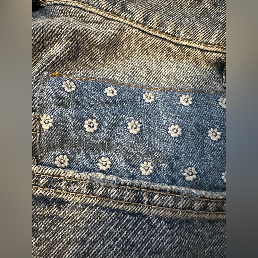 We The Free Patchwork (Free People) Patchwork Flare Jeans - Picture 15 of 16